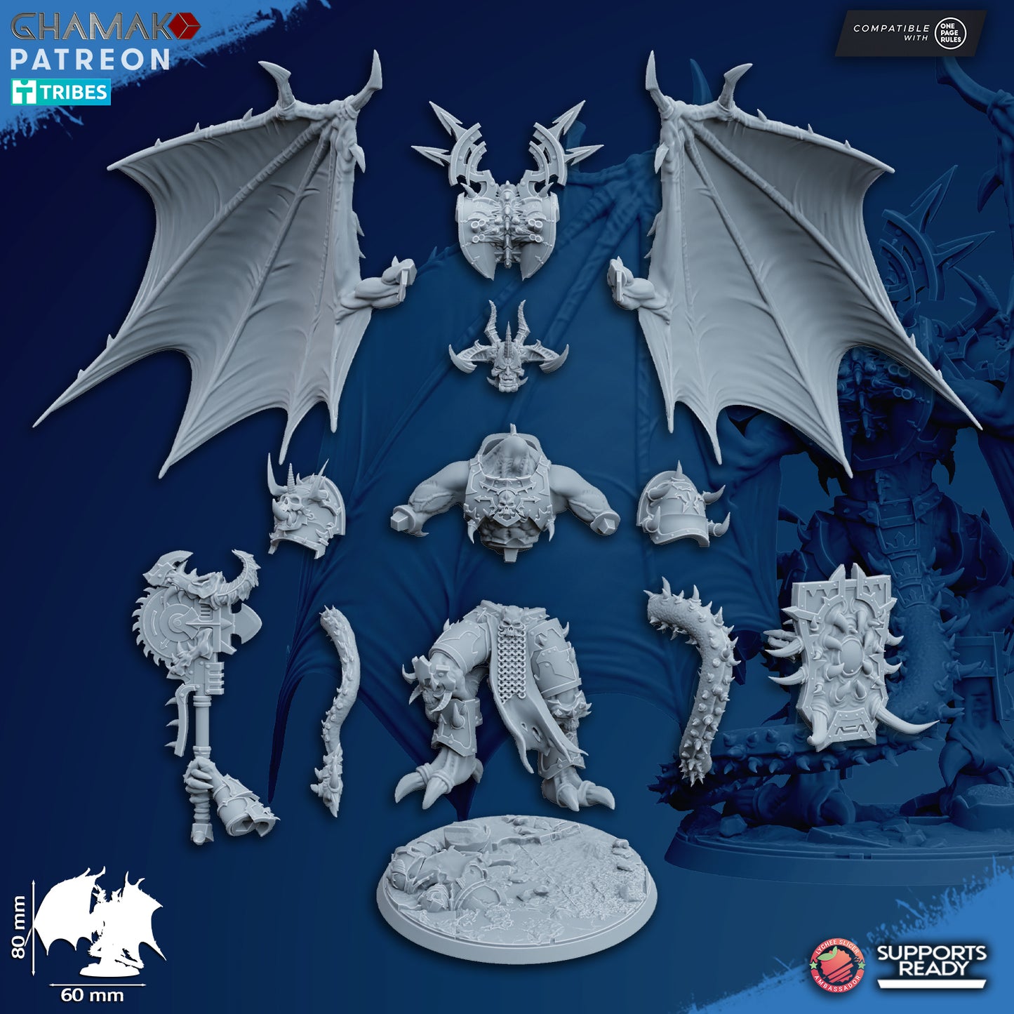 Winged Demon Lord - Ghamak