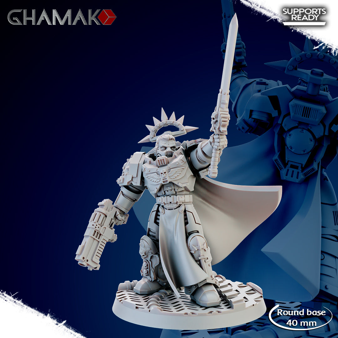 Sidereum Knights - Brotherood of the Sword Unit (3) - Ghamak 3D Printed Prime Scale