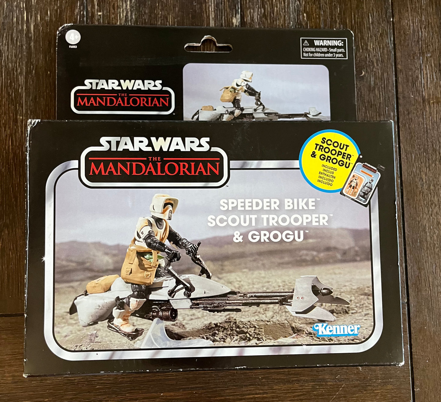 Speeder Bike Scout Trooper & Grogu - Star Wars The Vintage Collection (NIOB)