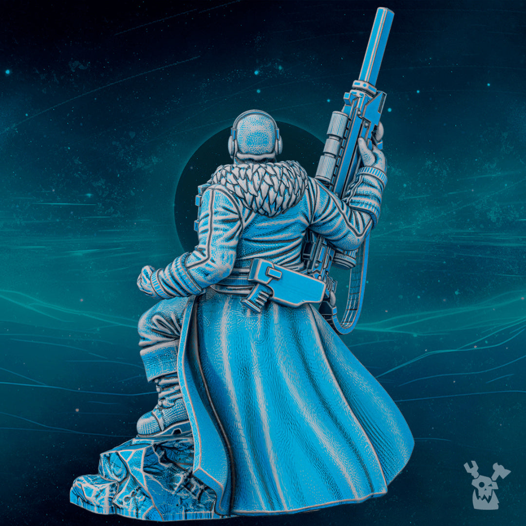 Scylla Legion - Scylla Commander Fisher - Dakka Dakka - 28/32 mm Primarch scale (Copy)