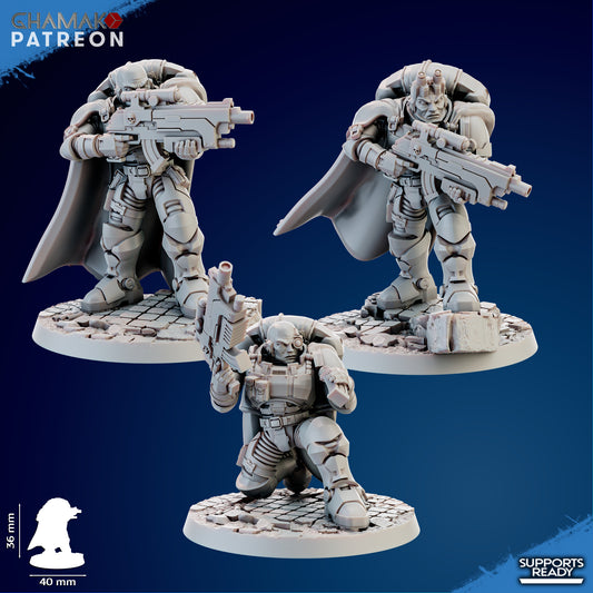 Sidereum Knights - Mortiferum Dolor Unit (3) - Ghamak - Prime Scale