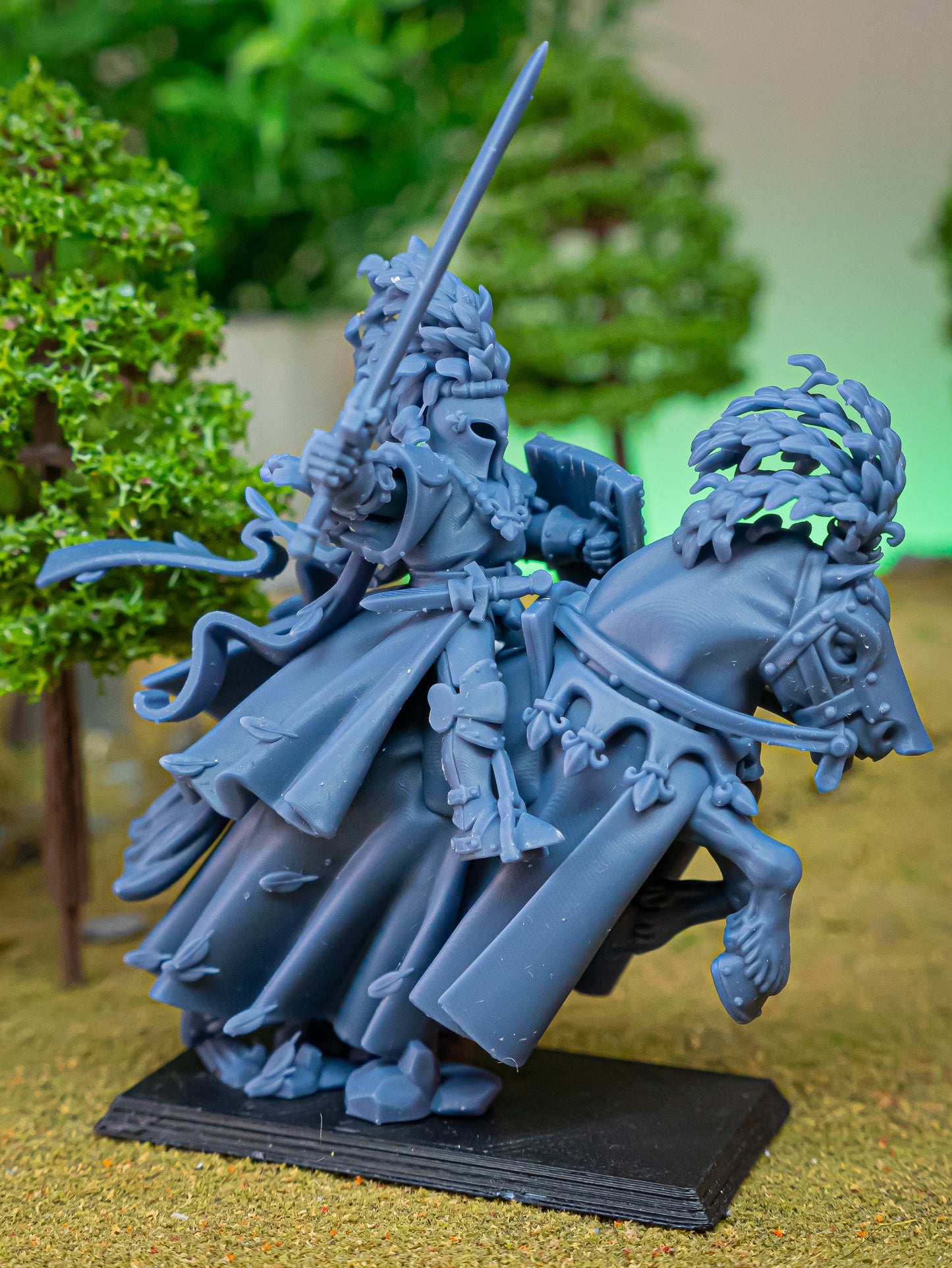 The Green Knight - Spectral Body - Highlands Miniatures - 3D Printed Arthurian Gallia