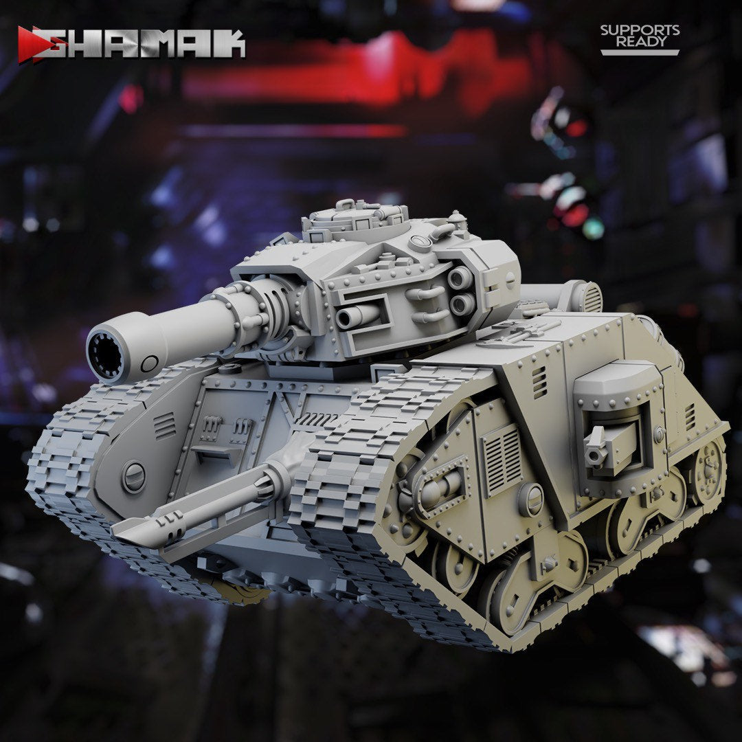 Iron Curtain Firstborn Main Battle Tank - Ghamak - 3D Printed  32 mm scale